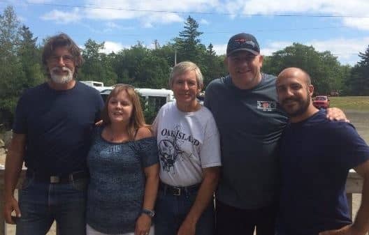 Craig Tester with his wife